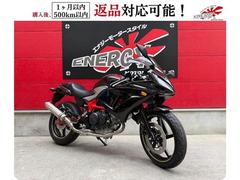 ホンダ　ＶＴＲ２５０　リアライズマフラー　社外カウル　セパハン　ＬＥＤヘッドライト　赤フレーム　インジェクション