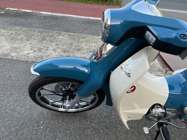 ホンダ スーパーカブC125 新車 パールボスポラスブルー