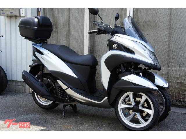 トリシティ１２５　ＳＥＣ１Ｊ　タイヤ新品　リアボックス付き　ＡＢＳ　ＬＥＤライト