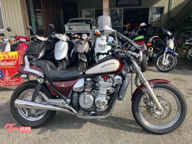 エリミネーター４００ＬＸ　スパトラ　ハンドルカスタム　ウインドスクリーン　ＵＳＢポート付