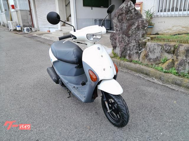 レッツ４　タイヤ前後新品　バッテリー新品　シート張替え済