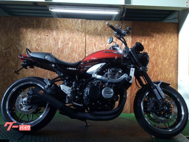 Ｚ９００ＲＳ　火の玉カラー　アップハン　ＪＭＣＡ認証ＳＰ忠男ショート管　ＯＶＥＲ製エンジンスライダー＆サブフレーム　フェンダーレス