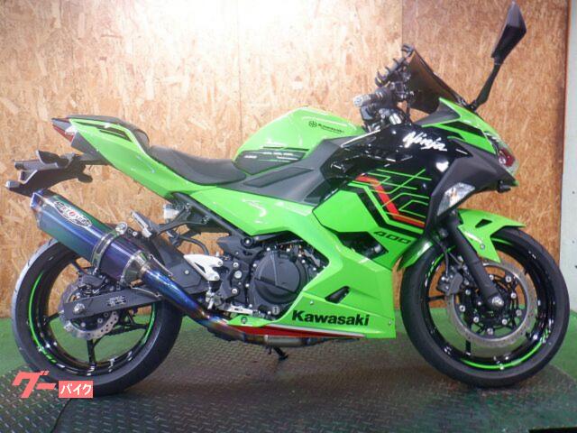 Ｎｉｎｊａ　４００　ＫＲＴエディション　スマートドラレコ　ＢＥＥＴジャパンフルエキマフラー　スマホホルダー　ＵＳＢポート