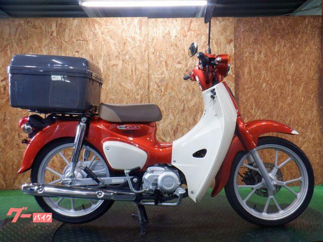 スーパーカブ１１０　ＪＡ５９　フロントディスクブレーキＡＢＳ　　ＬＥＤヘッドライト標準装備　２０２４年モデルフレアオレンジＭ