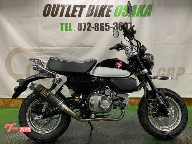 モンキー１２５　２０１９年式モデル　ヨシムラマフラー　リヤキャリア　グリップヒーター　カエディアＵＳＢポート　純正スペアキー