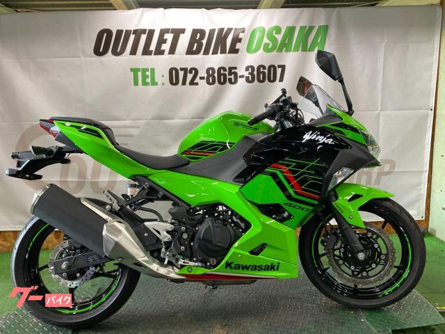Ninja 400 2023年式モデル 新セキュリティ対応ETC マルチバー ワンオーナー 販売店保証付き LEDヘッドライト標準
