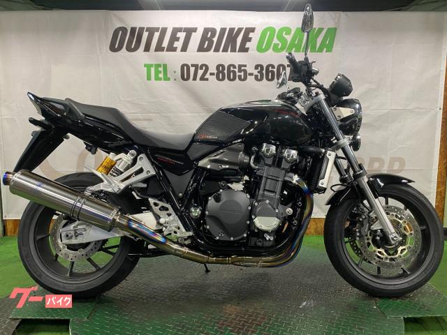 ＣＢ１３００Ｓｕｐｅｒ　Ｆｏｕｒ　ワイバンフルエキマフラー　モリワキ製バックステップ　オーリンズ製リヤサスペンション　ＥＴＣ２．０