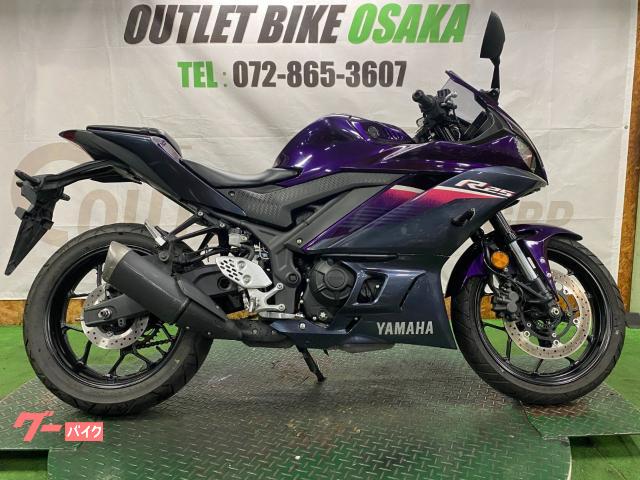 YZF−R25 2023年式モデル LEDヘッドライト標準装備 販売店保証付き 倒立フロントフォーク 純正スペアキーカバー付き