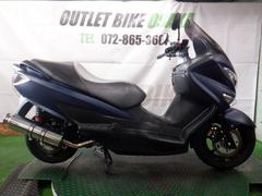 スズキ　バーグマン２００　２０２１年最終モデル　ワンオーナー車両　ｂｉｔｕｂｏリアサスペンション　ＢＥＡＭＳマフラー　スクリーンカスタム