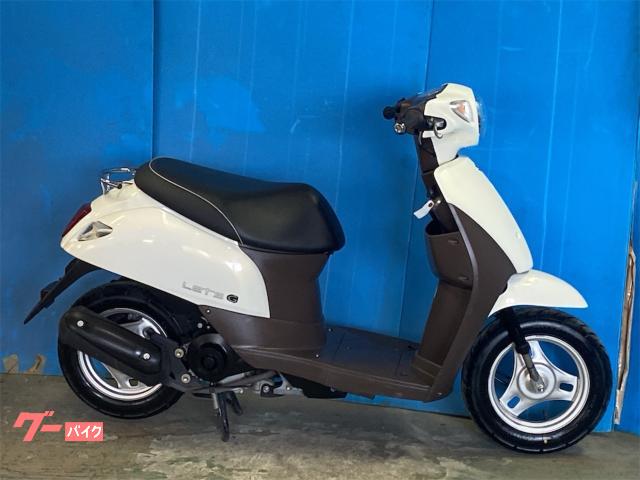 レッツＧ　　前後タイヤ新品　ホワイト