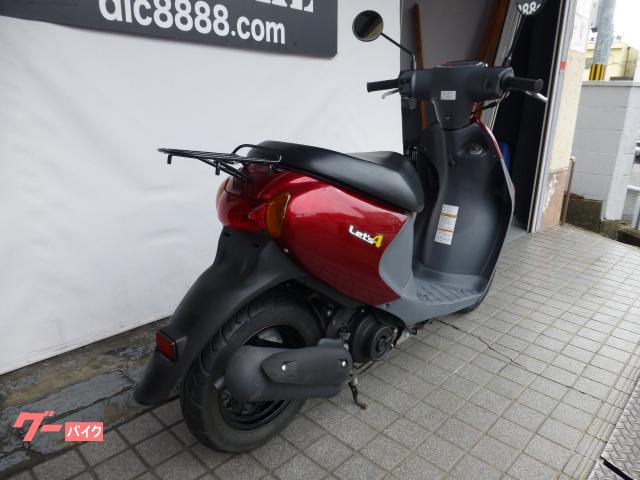 スズキ レッツ4 前タイヤ新品 オイル新品 バッテリー新品