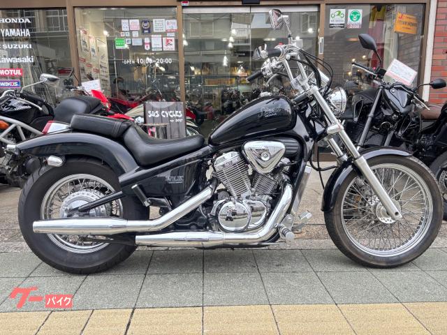 スティード４００　バッテリー前後タイヤ　チェーン新品　車検２年付き