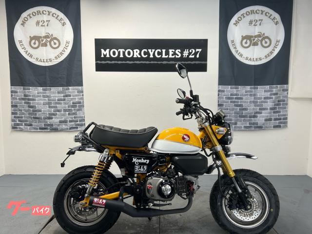 モンキー１２５　ヨシムラマフラー　タケガワタコメーター　フェンダーレス