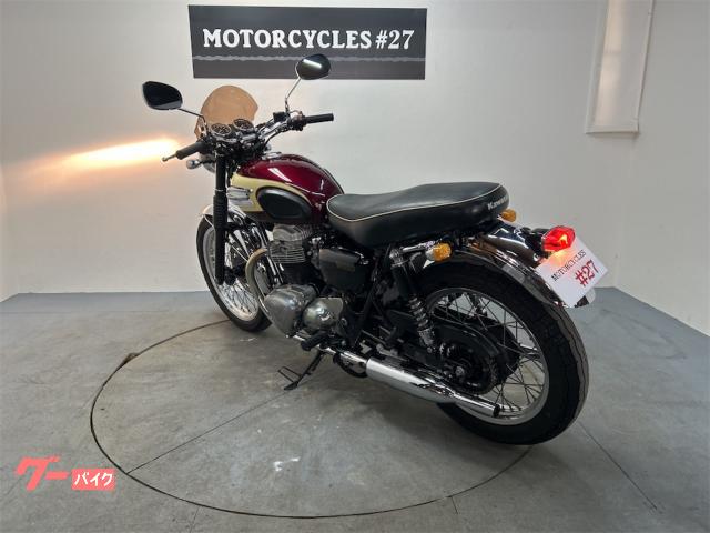 カワサキ W650 1999年モデル デイトナトライアンフマフラー