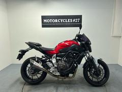 ヤマハ　ＭＴ−０７　ＡＢＳ　赤キー有り　ヨシムラ車検対応マフラー　ＥＴＣ付き　グリップヒーター　ヘプコ＆ベッカーエンジンガード　ＵＳＢ電源
