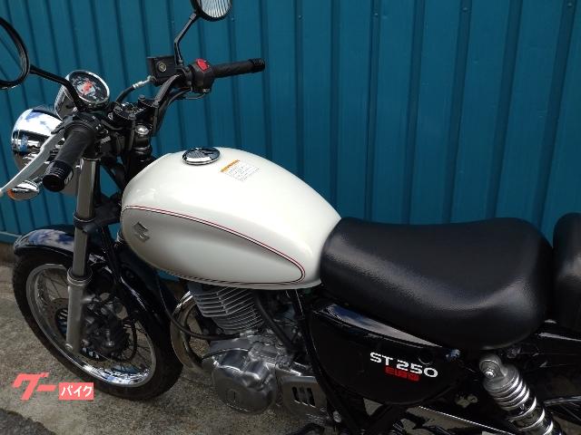 SUZUKI st250e FI 状態良 ホワイト 整備済み