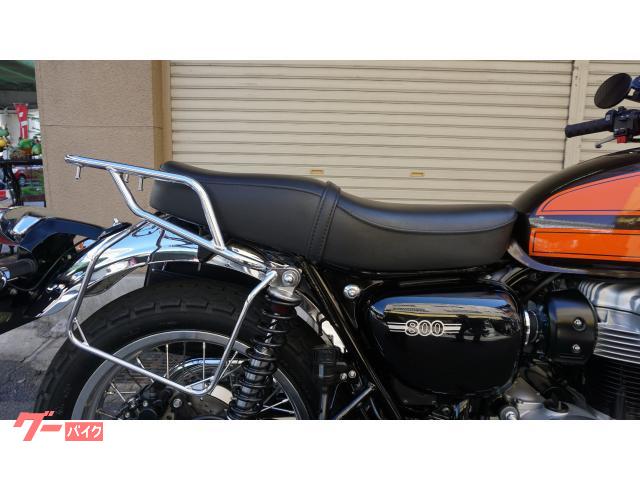 カワサキ W800 大和ステンレスマフラー K＆H本革ミドルシ