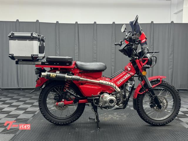 ホンダ ＣＴ１２５ハンターカブ 武川１８１ｃｃボアＵＰ オイルクーラー ヨシムラフルエキ アルミトップケース  タコメーター他多数｜ケーズバイク本店｜新車・中古バイクなら【グーバイク】