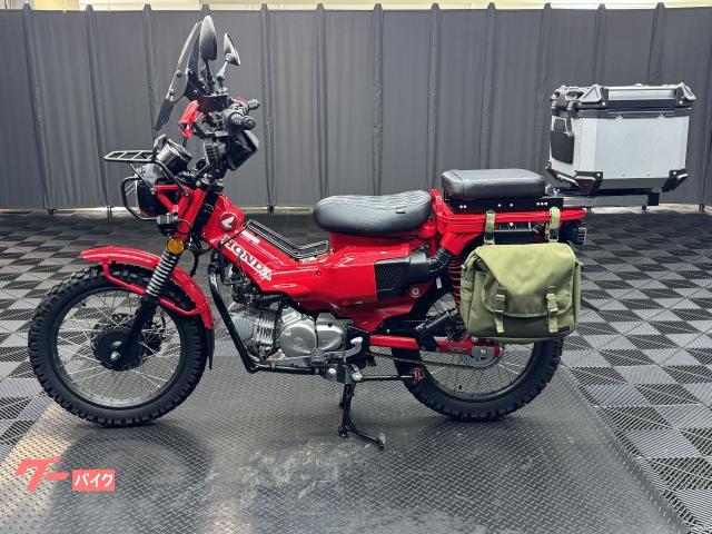 ホンダ ＣＴ１２５ハンターカブ 武川１８１ｃｃボアＵＰ オイルクーラー ヨシムラフルエキ アルミトップケース  タコメーター他多数｜ケーズバイク本店｜新車・中古バイクなら【グーバイク】