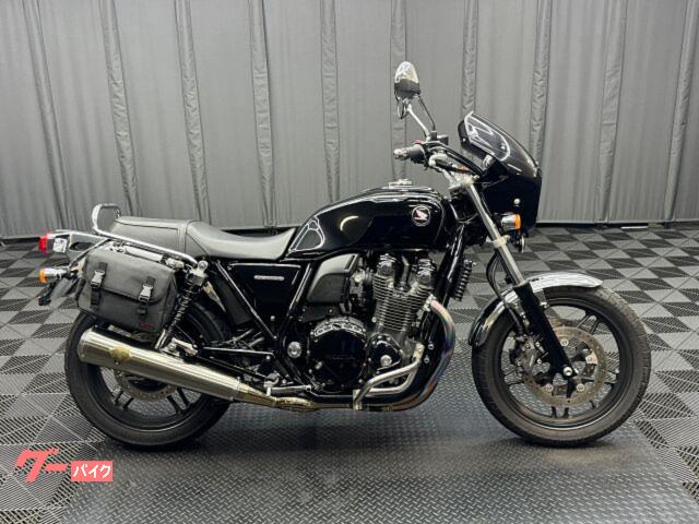 ＣＢ１１００　ブラックスタイル　重カスタム　ワイバンフルエキ　ビキニカウルエンジンガード　サドルバッグヘッドライト　ＨＩＤキット他