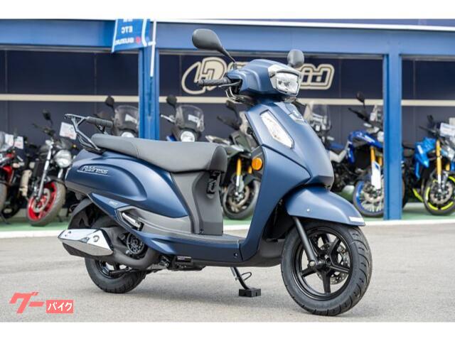 アドレス１２５　２０２６年モデル　マットステラブルーメタリック