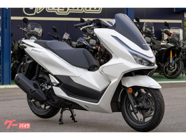 ＰＣＸ　２０２５年最新モデル　パールスノーフレークホワイト　スマートキー／ＵＳＢ−Ｃ電源装備