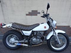 スズキ　バンバン２００　ビームス製フルエキステンマフラー　前後新品タイヤ　ＤＩＤ製新品チェーン　新品バッテリー　ホンダ純正新品ＰＣＸミラー