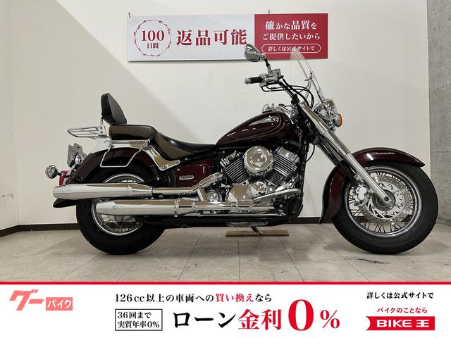 ドラッグスター４００クラシック　２０１４年モデル　スクリーン／バックレスト／リアキャリア／サドルバッグサポート