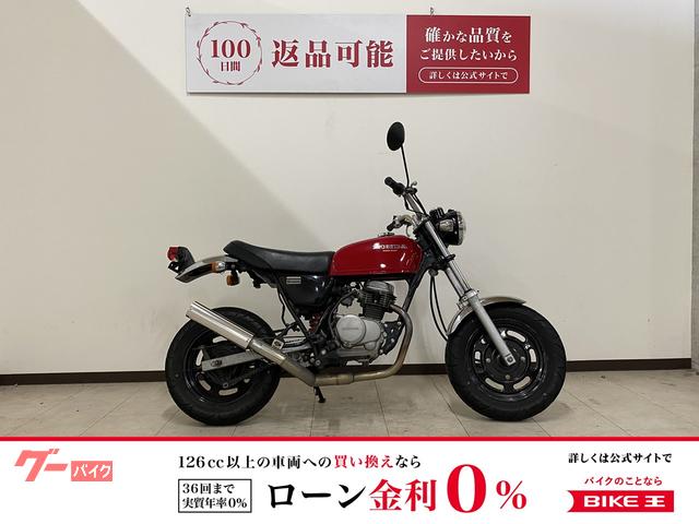 Ａｐｅ　２００１年モデル　カスタムマフラー　カスタムペイント