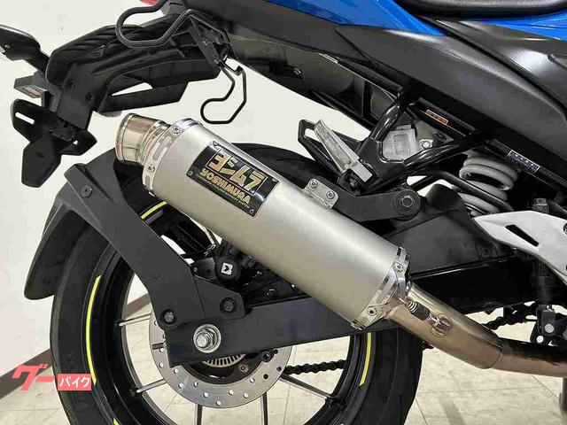 スズキ GIXXER SF 250 2021年モデル ヨシムラマフラー