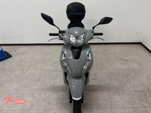 低走行 Dio110 basic ジュピターグレー Honda リアボックス付 ホンダ Dio110・ベーシック 2023年モデル リアボックス