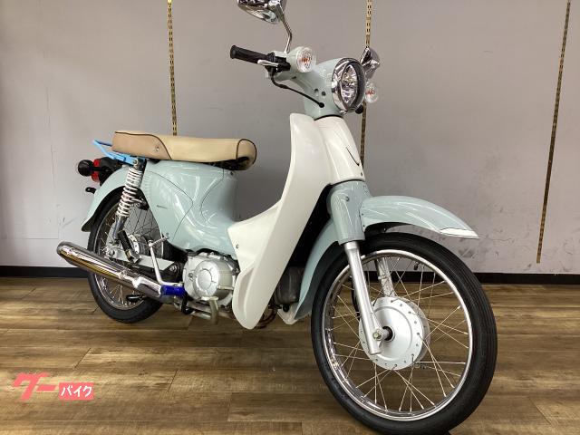 スーパーカブ１１０　フラットシート　ＹＳＳサスペンションカスタム　点検整備済み