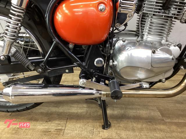 カワサキ エストレヤ FI インジェクション車 カスタムマフラー 点検