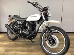 カワサキ　２５０ＴＲ　カスタムウインカー　リヤキャリヤ付き　点検整備済み