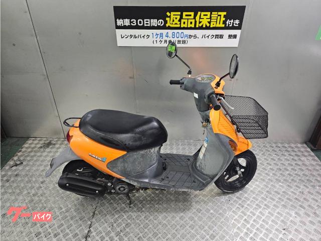 SUZUKI レッツ4  実働　書有り　実働　通勤　即乗り Yahoo!オークション - 「スズキ レッツ4」(スズキ)(オートバイ車体)の