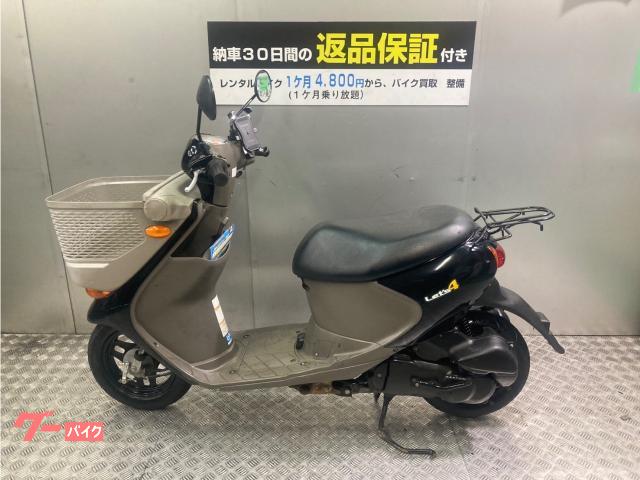新車 SUZUKI レッツ ブラック すぐに納車可能！ 大阪市より 原付