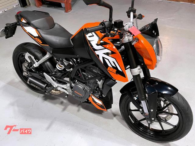 超低走行！ KTM 125DUKE ABS アクラポビッチマフラー！ 自賠責