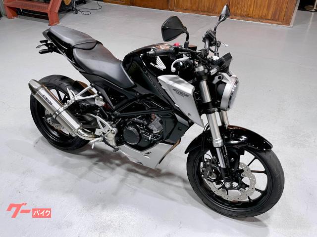 ＣＢ１２５Ｒ　ＢＥＡＭＳ製フルエキマフラー／ＭＣ　ｓｉｇｎａｌ製ＵＳＢ電源／リアフェンダーレスＫＩＴ装備　４７７３