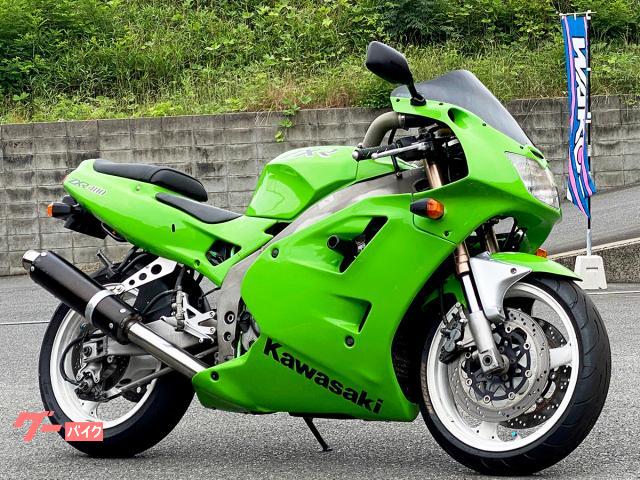 ＺＸＲ４００　ＣＯＥＲＣＥ製バクステ・ｄｏｍｉｎｏ製グリップ・リアフェンレス加工装備　５２６８
