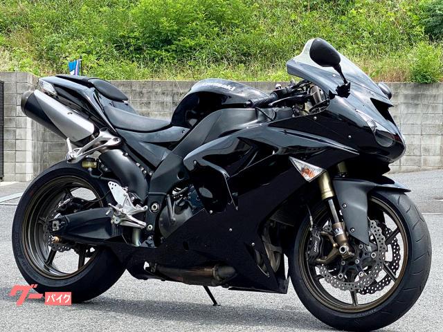 Ｎｉｎｊａ　ＺＸ−１０Ｒ　Ｍ＆Ａ製スクリーン・ＤＩＤ製チェーン・日本無線製ＥＴＣ装備　５２５６