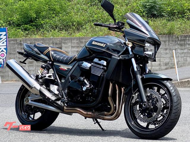 ＺＲＸ１２００　ＤＡＥＧ　ＵＫ製レバー・日本無線製ＥＴＣ・社外スクリーン／リアフェンレス装備　５２８１