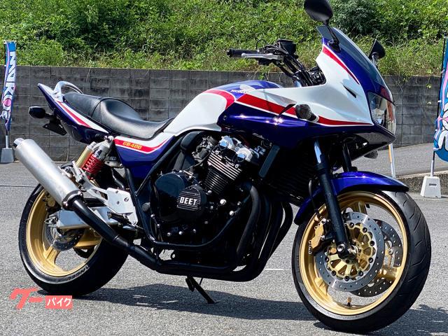 ＣＢ４００Ｓｕｐｅｒ　ボルドール　ＢＥＥＴ製ポイントカバー・社外リアフェンレス・日本無線製ＥＴＣ装備　５２７８
