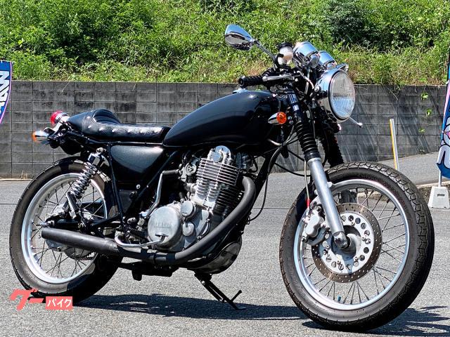 ＳＲ４００　社外スリップオン／セパハン／タックロール・ＮＩＳＳＩＮ製フロントブレーキマスター装備　５２７４