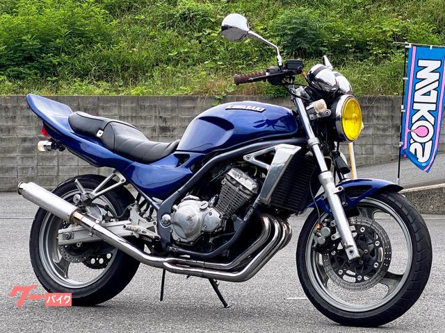 ＢＡＬＩＵＳ　Ａ５　燃料メーター　社外フルエキマフラー／テールカウル・ＭＡＲＣＨＡＬ製ヘッドライト装備　５２７３
