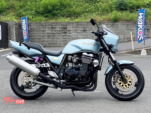 カワサキ ZRX1100 社外パワーフィルター／LEDライト