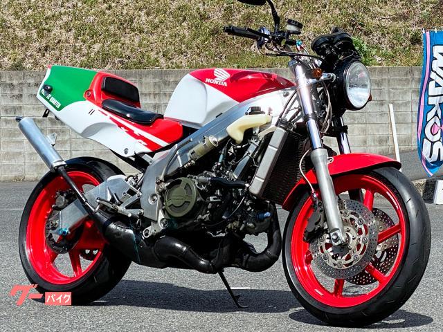 ＮＳＲ２５０Ｒ　ＳＥ　　乾式エンジン・バーハン仕様・ＡＣＴＩＶＥ製ブレーキレバー／ハイスロットルキット装備　５１００