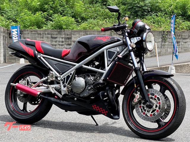 Ｒ１−Ｚ　カスタムペイント・社外チャンバー／アンダーカウル・ＣＯＥＲＣＥ製バックステップ装備　５３５０