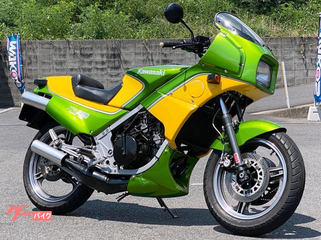 ＫＲ２５０　外装類ペイント・シングルシートカウル・ＳＷＡＧＥＬＩＮＥ製前後ブレーキホース装備　５３４０
