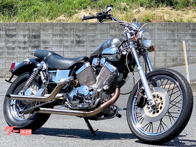 ＸＶ４００ビラーゴ　社外フルエキマフラー・ＮＩＳＳＩＮ製フロントブレーキマスター装備　５１９４