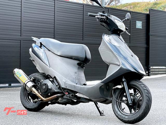 アドレスＶ１２５Ｇ　社外フルエキ／リアフェンレスＫＩＴ／リアスポイラー装備　５０８４